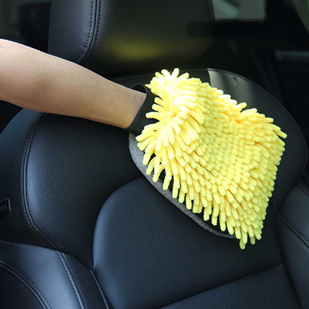 Plush Microfiber Car Wash Mitt