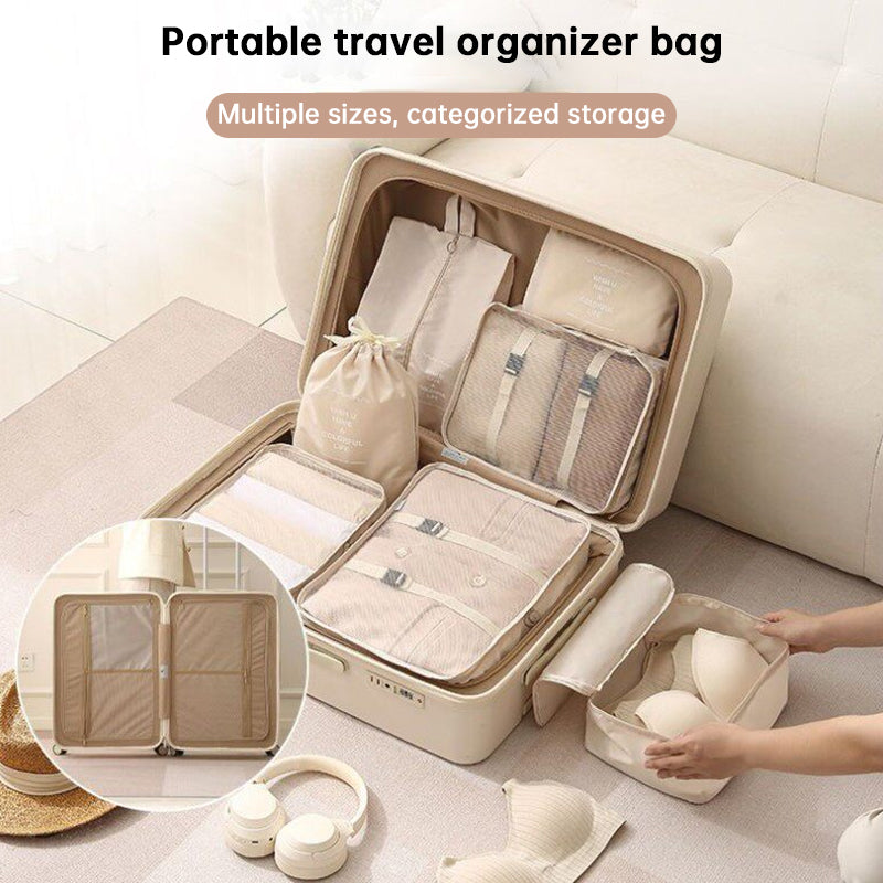 QVL 7-Piece Travel Packing Cube Set