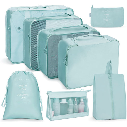 QVL 8-Piece Travel Organizer Set