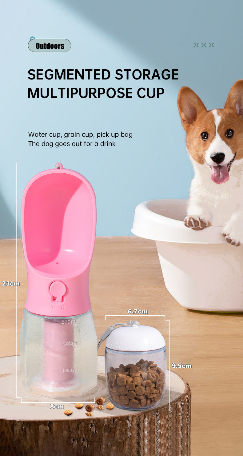 QVL 3-in-1 Pet Travel Bottle