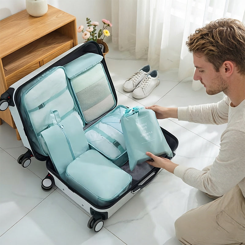 QVL 7-Piece Travel Packing Cube Set