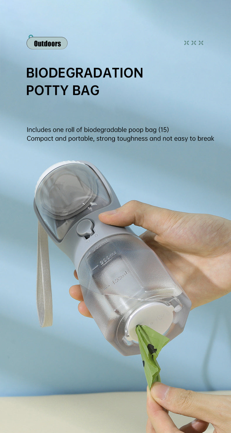 QVL 3-in-1 Pet Travel Bottle