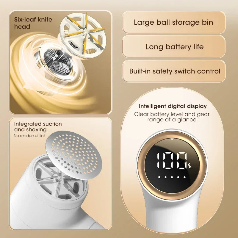 QVL Rechargeable Lint Remover