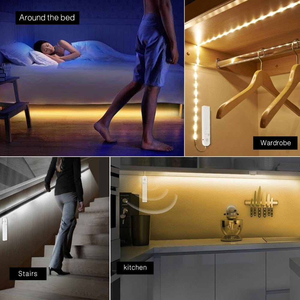 QVL Motion Sensor LED Light Strip