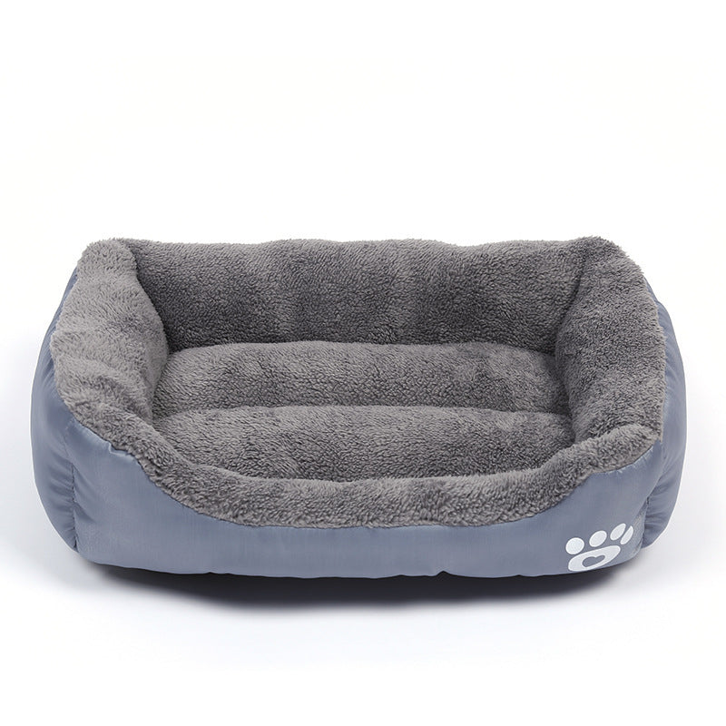 QVL Cozy Fleece Pet Bed