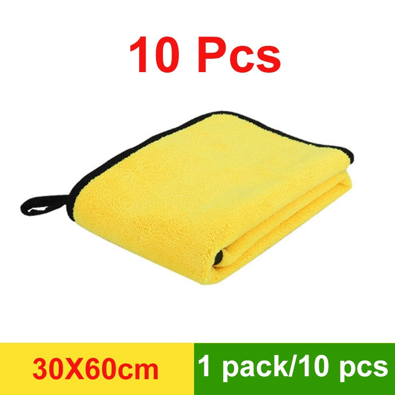 Premium Microfiber Car Detailing Towels