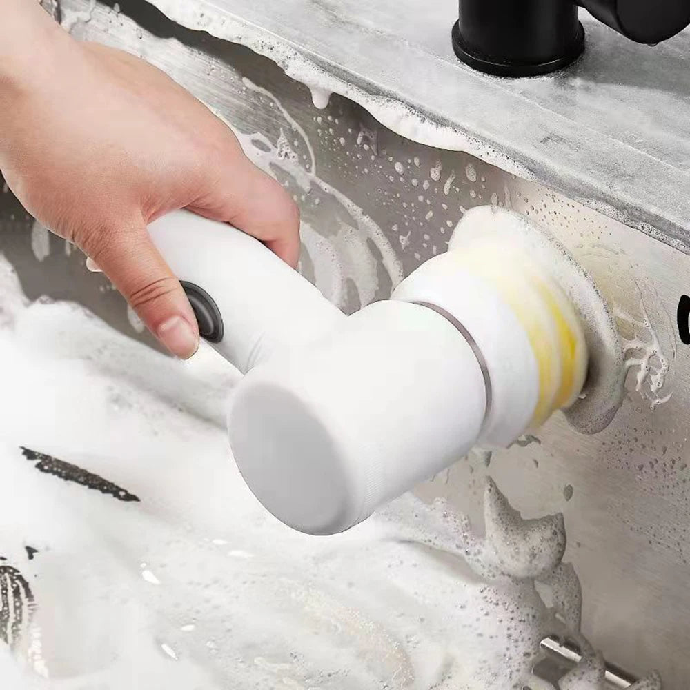 QVL 5-in-1 Electric Cleaning Brush
