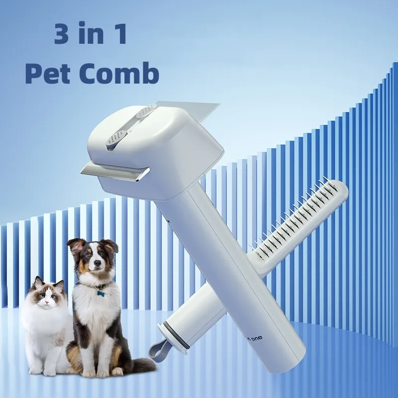 QVL 3-in-1 Pet Grooming Comb
