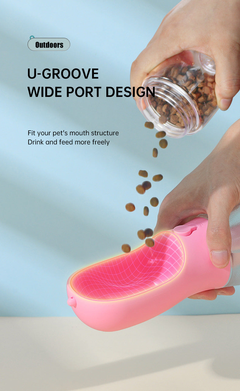 QVL 3-in-1 Pet Travel Bottle