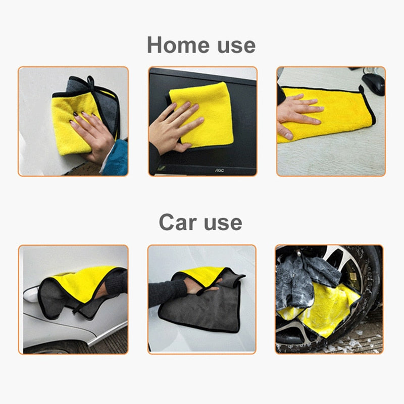 Premium Microfiber Car Detailing Towels